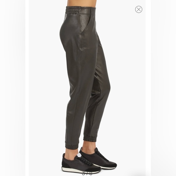 Spanx | “Like Leather” Joggers | Black | Small | Excellent Condition - Picture 2 of 9